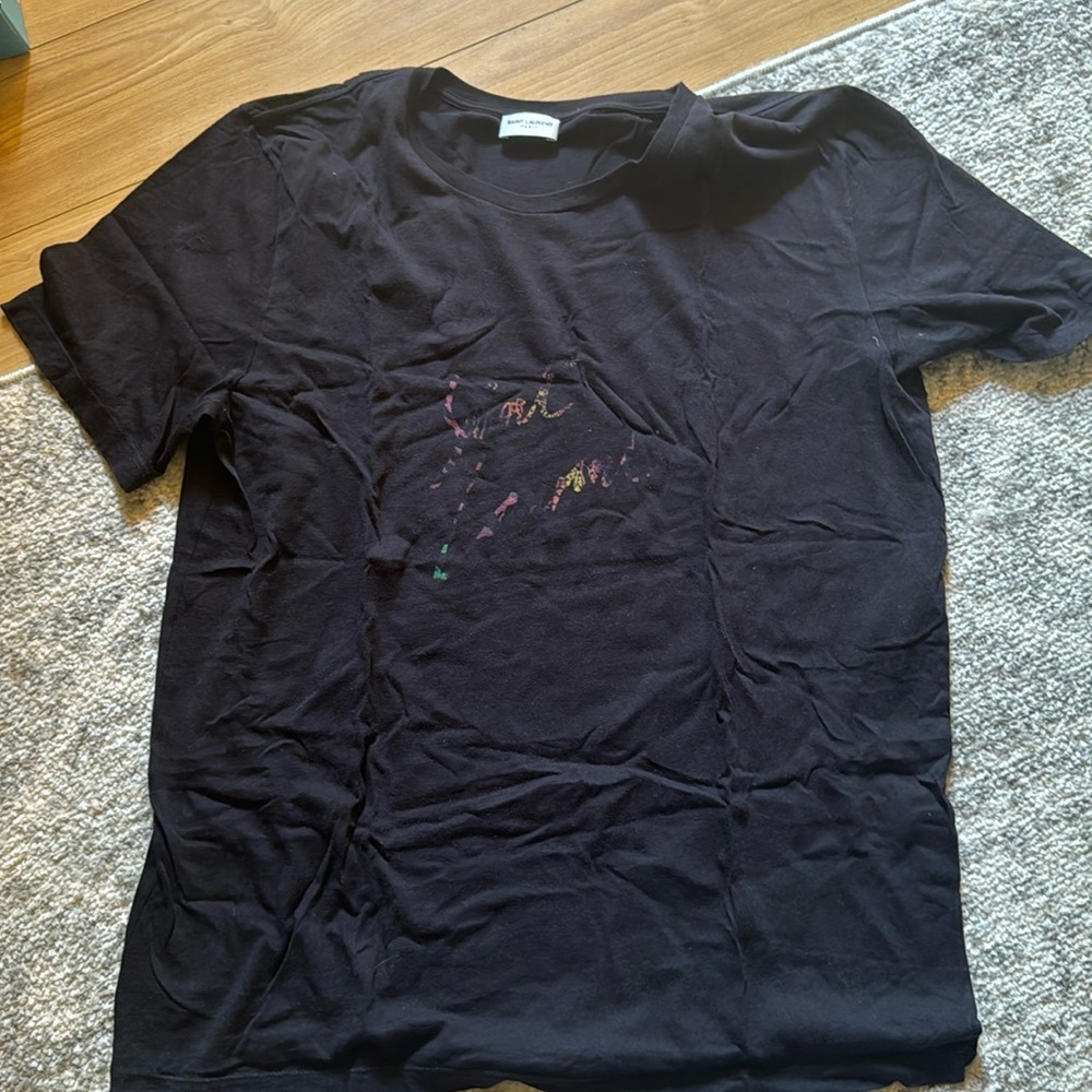 Saint Laurent Black Tee